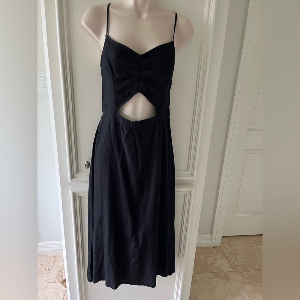 Hollister black cutout dress Size M